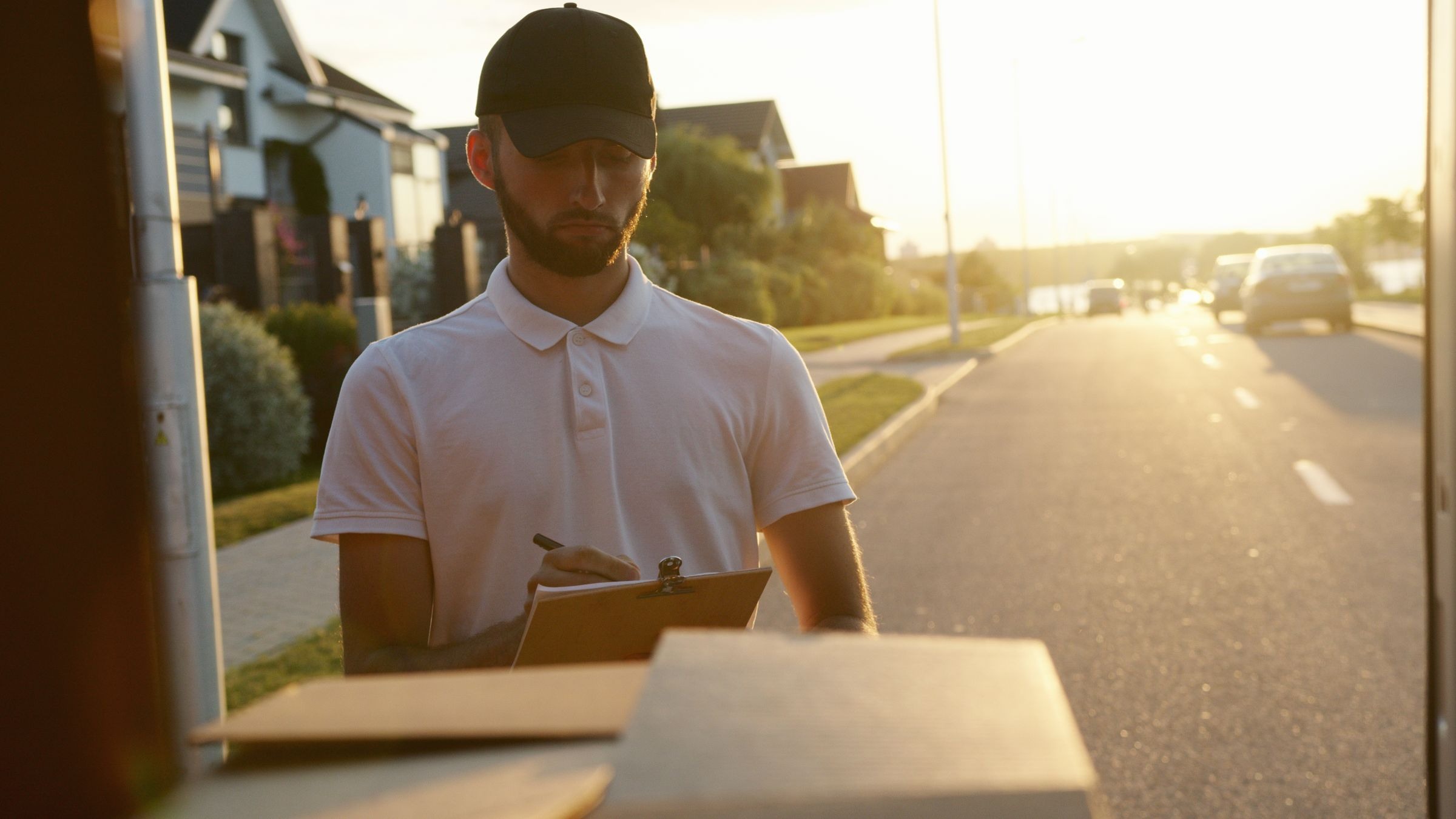 Courier shipment paperwork