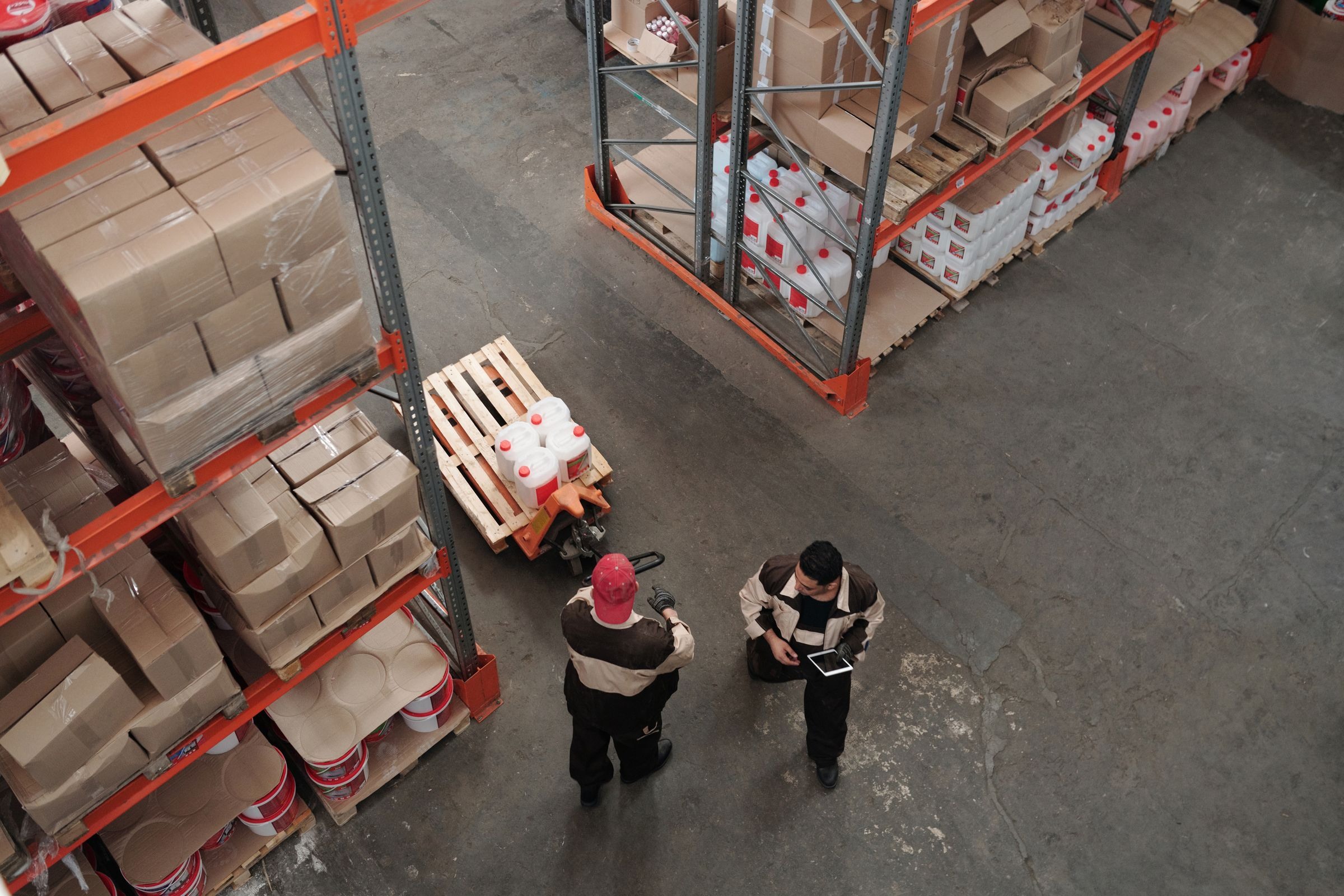 Warehouse team planning