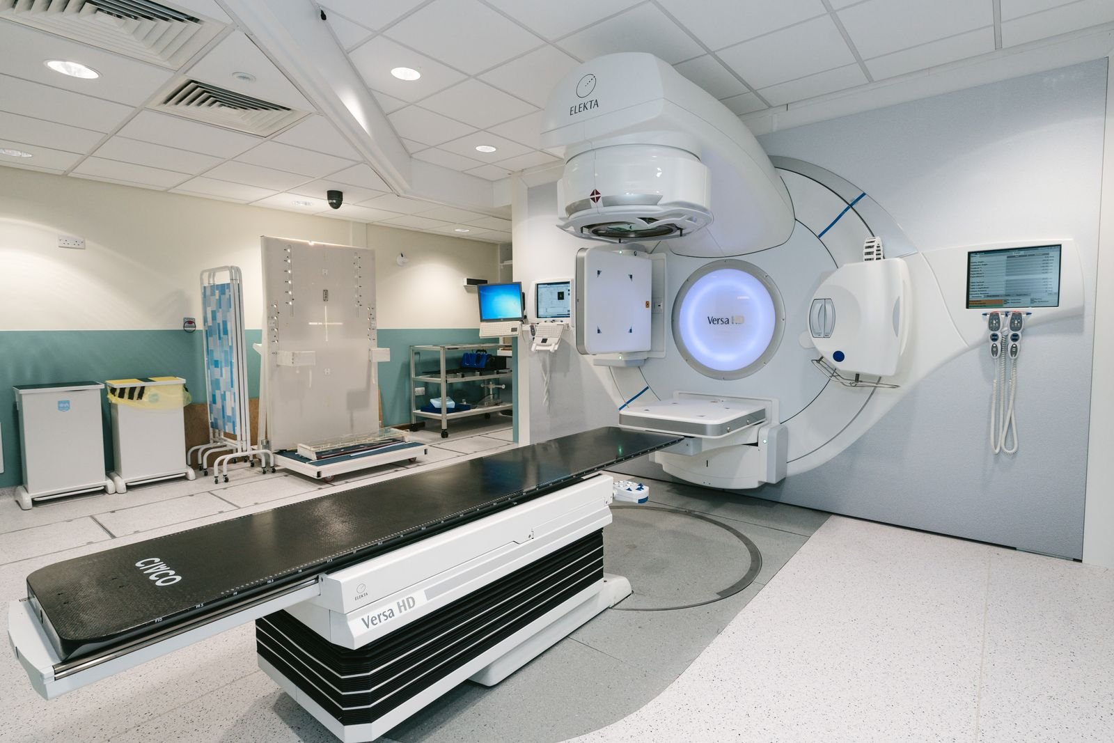 Medical equipment in a healthcare setting